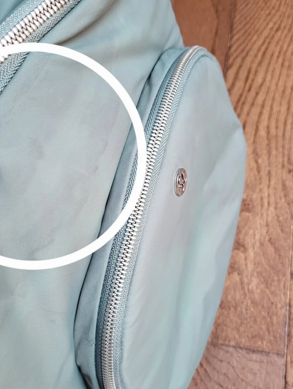 Lululemon Parent Backpack Diaper Bag Set w/ Crossbody Bag & Changing Pad – Green